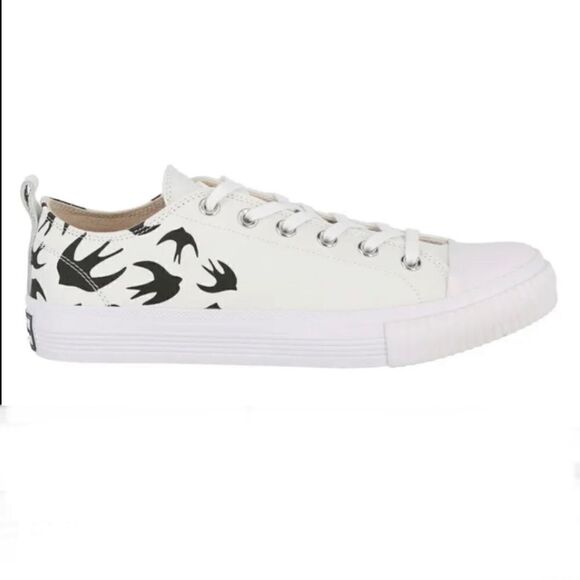 NWT McQ White Swallow Swarm Trainer Size 38 Unisex - Picture 13 of 13